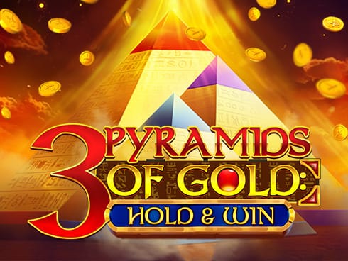 3 Pyramids of Gold Hold and Win